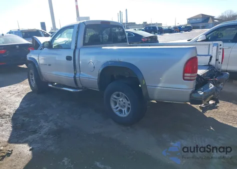 2002 Dodge Dakota из США, поврежденный, VIN 1B7GG16X82S683108